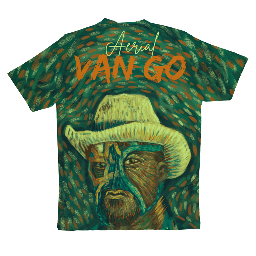 "Self Portrait" - Aerial Van Go (USA) Unisex Activewear Tee