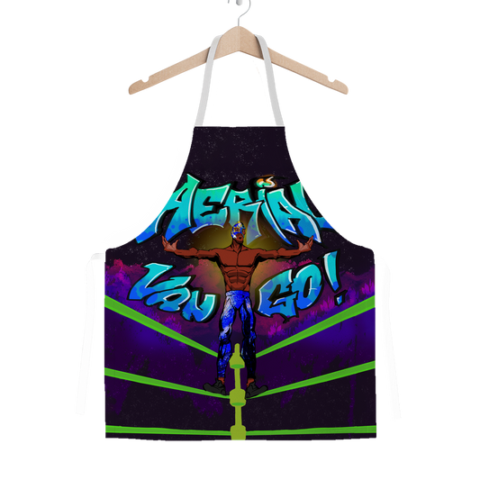 "Art Redeemer" - Aerial Van Go (USA) Adult Apron