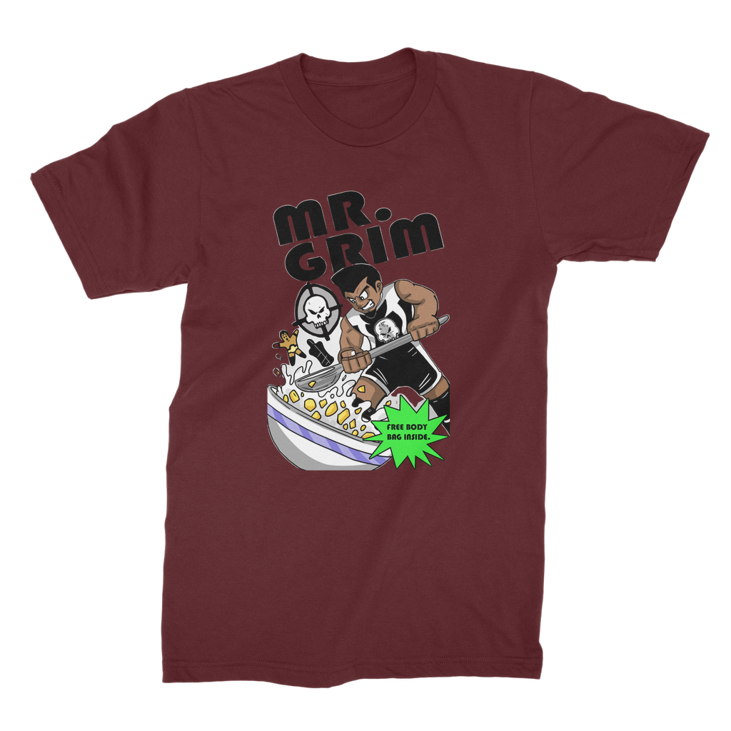 MR. Grim "Special Cereal" (USA) Premium Jersey Adult T-Shirt