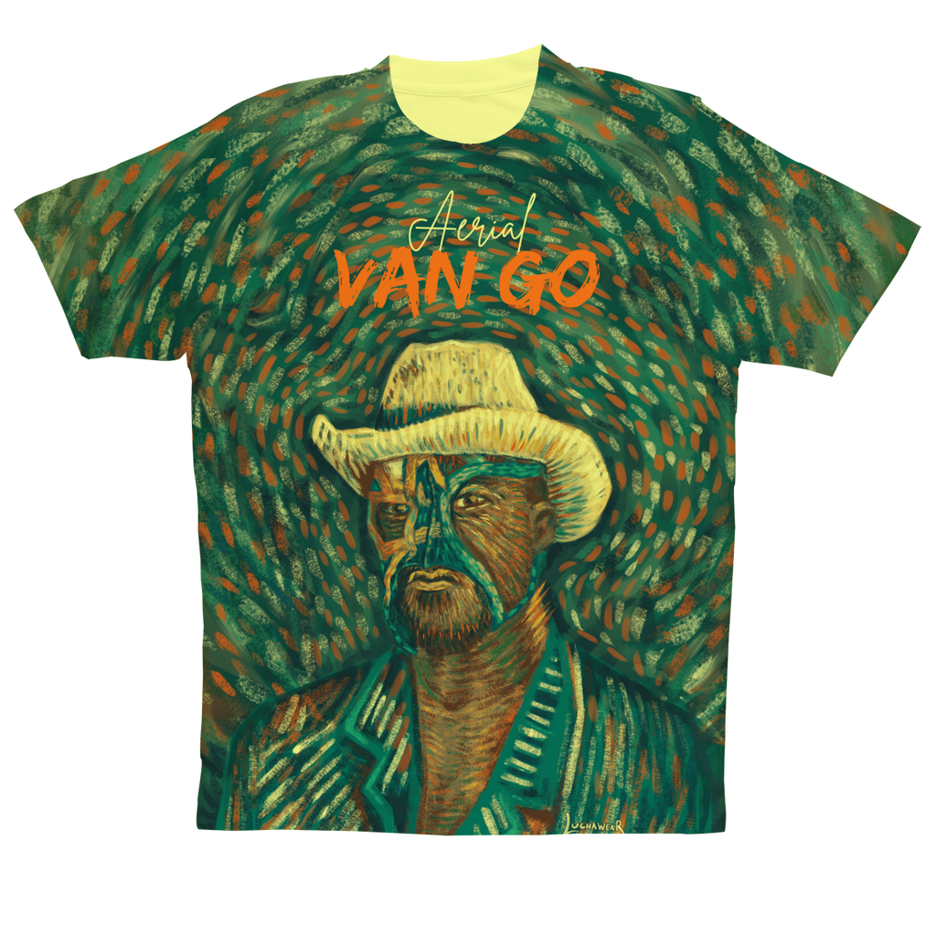 "Self Portrait" - Aerial Van Go (USA) Unisex Activewear Tee