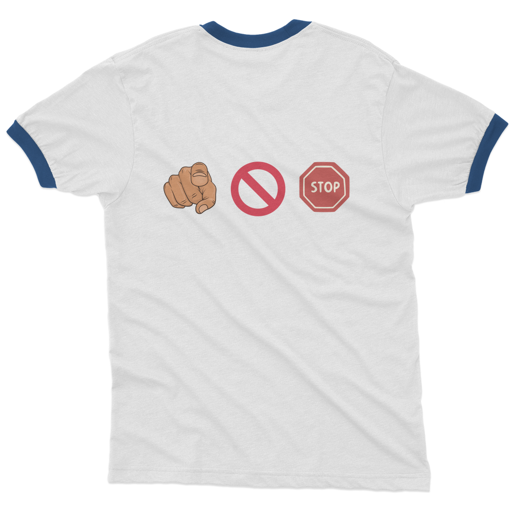 "You Can't Stop" Aerial Van Go - USA Ringer Tee