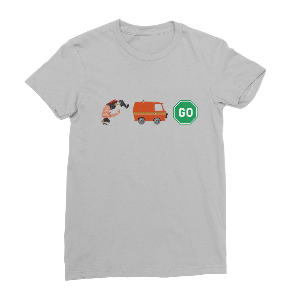 "You Can't Stop" Aerial Van Go - USA Women's Wear T-Shirt