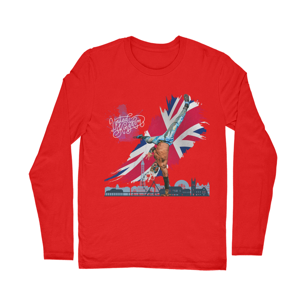 "Van Go to UK" - Aerial Van Go Unisex Long Sleeve Tee