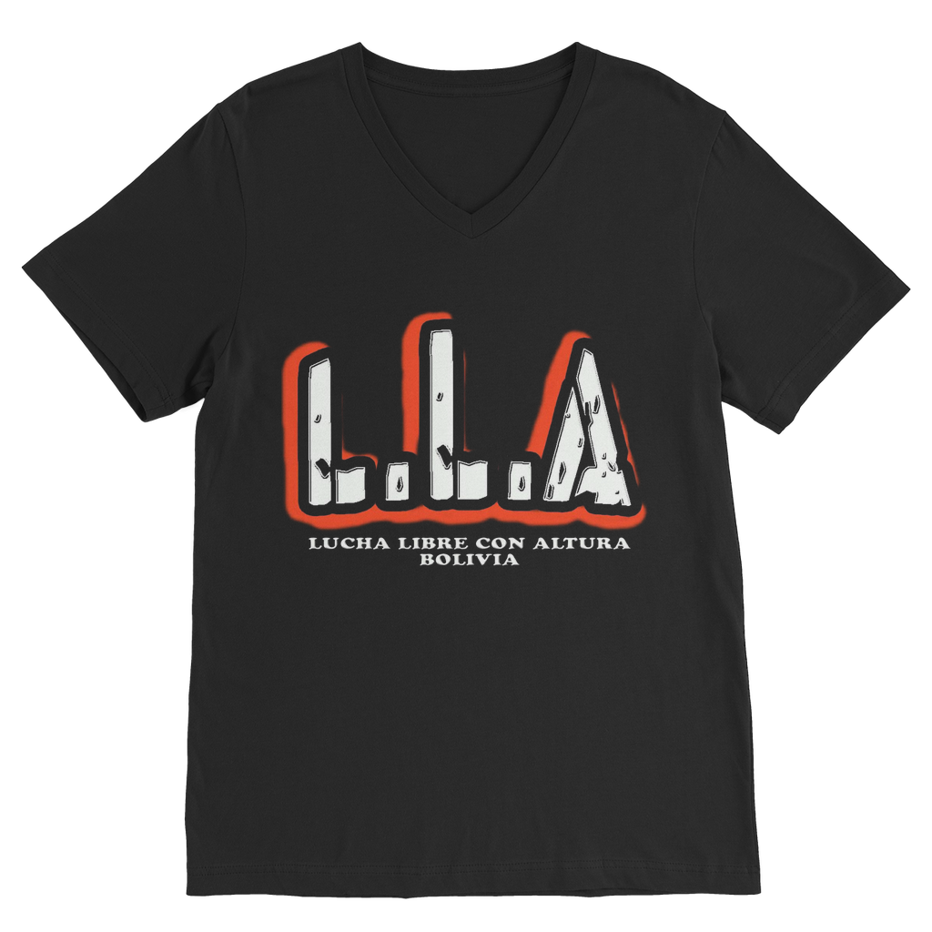 Con Altura (BOL) "LLA" V Neck Tee