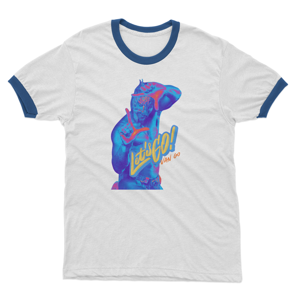 "Let's Go Van Go - Aerial Van Go Ringer Tee
