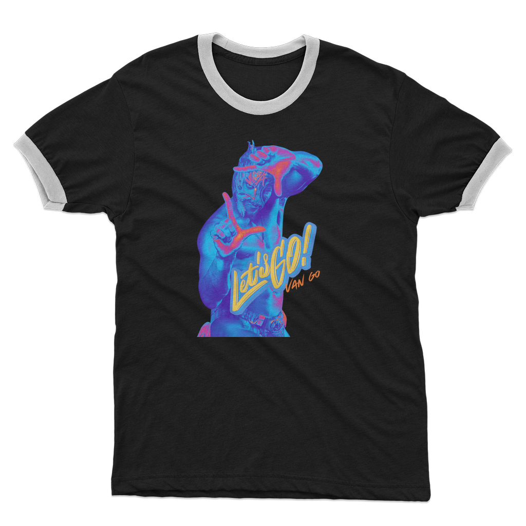 "Let's Go Van Go - Aerial Van Go Ringer Tee