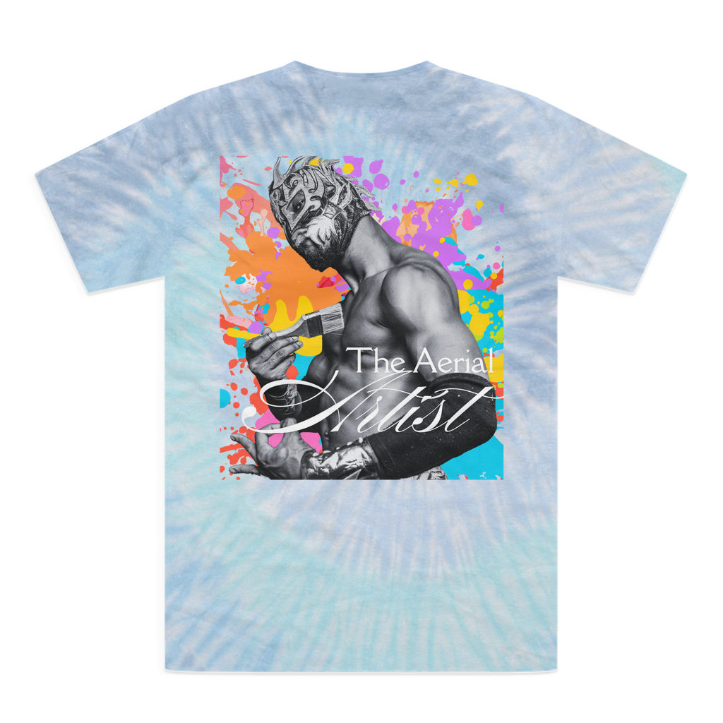 "THE Artist" - Aerial Van Go Tie-Dye T-Shirt