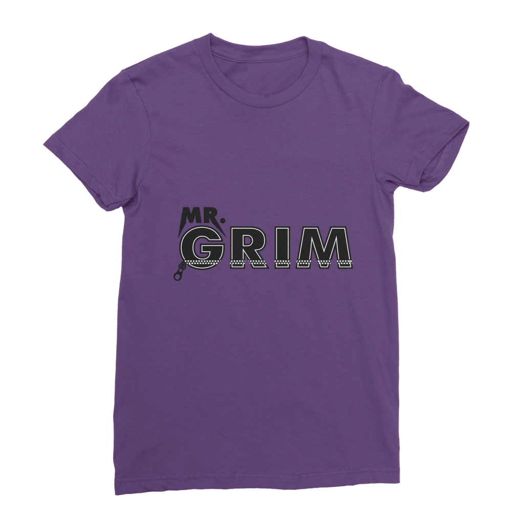 MR. Grim "Zipped Up" Women's Wear T-Shirt