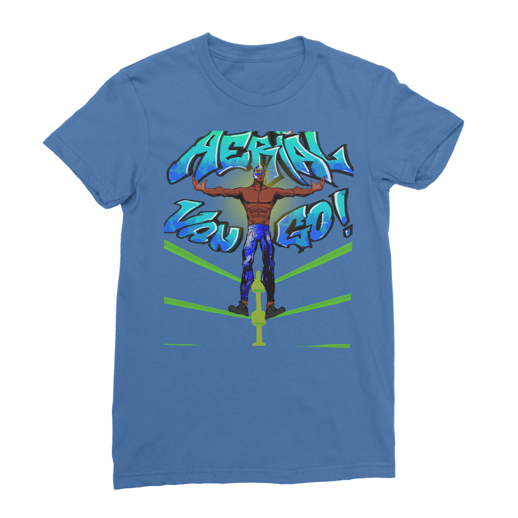 "Art Redeemer" - Aerial Van Go (USA) Women's Wear T-Shirt
