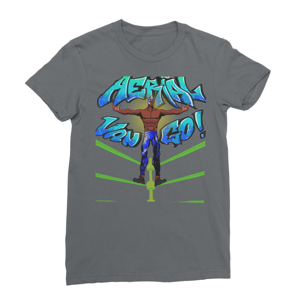 "Art Redeemer" - Aerial Van Go (USA) Women's Wear T-Shirt