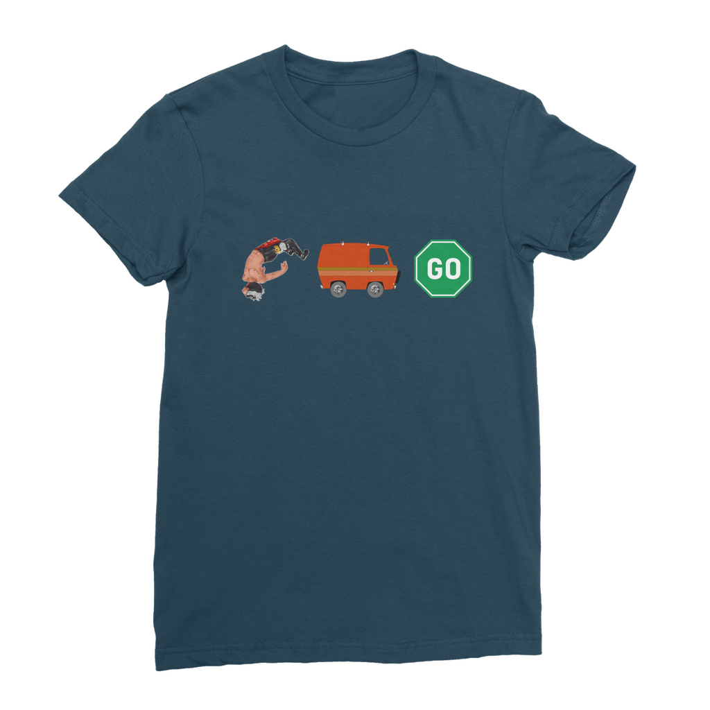 "You Can't Stop" Aerial Van Go - USA Women's Wear T-Shirt