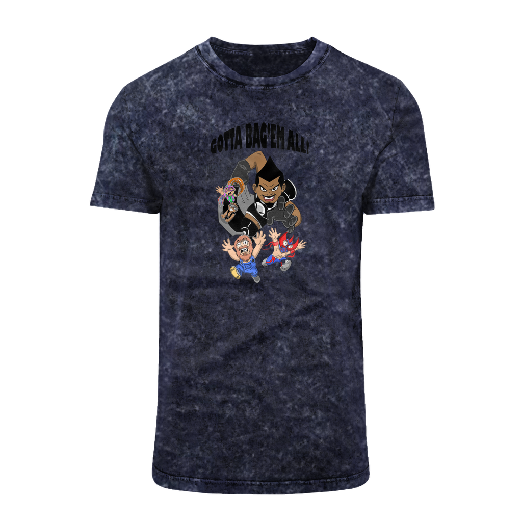 MR. Grim "Gotta Bag Em All" Acid Washed T-Shirt
