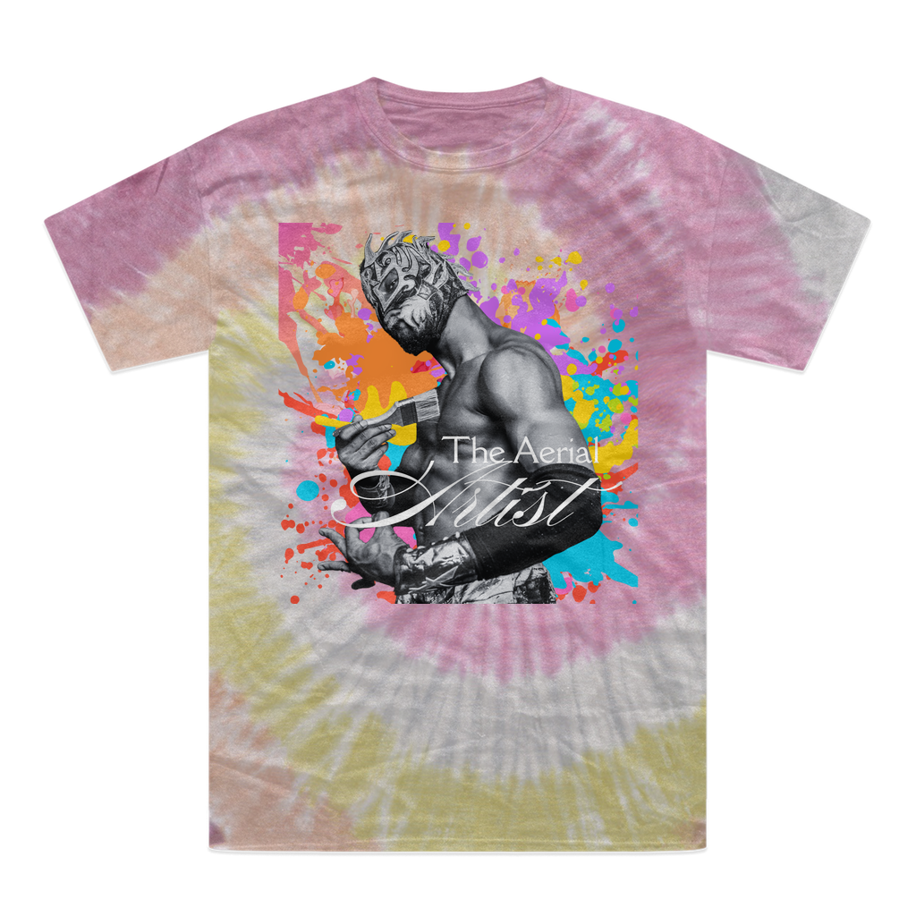 "THE Artist" - Aerial Van Go Tie-Dye T-Shirt