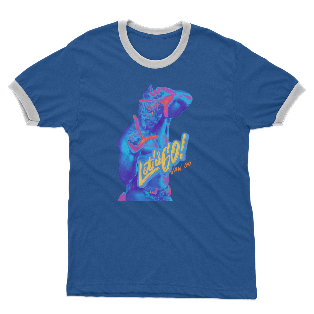 "Let's Go Van Go - Aerial Van Go Ringer Tee
