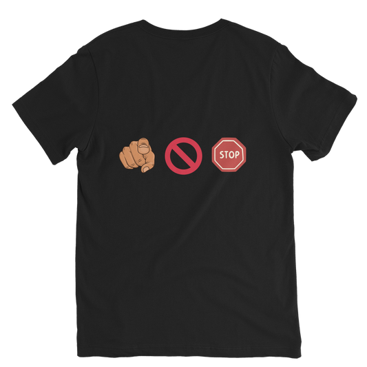 "You Can't Stop" Aerial Van Go - USA Unisex V Neck Tee
