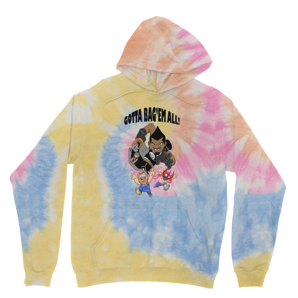 MR. Grim "Gotta Bag Em All" Tie Dye Hoodie