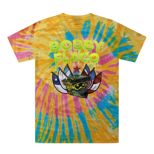 Bobby Flaco (USA) "World Tour" Tie-Dye T-Shirt