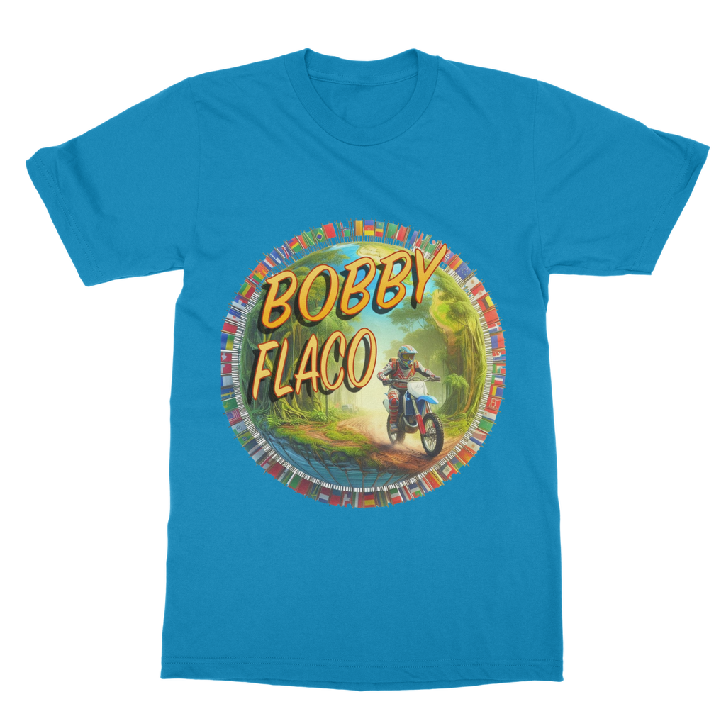 "Bike the World" Bobby Flaco - USaA Tee Shirt Dress