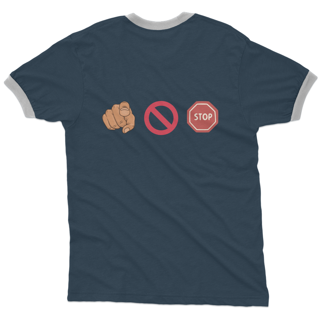 "You Can't Stop" Aerial Van Go - USA Ringer Tee