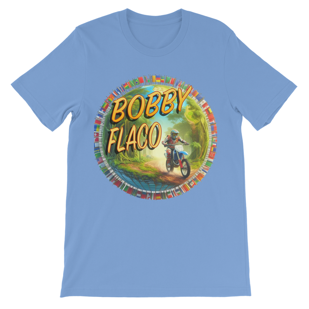 "Bike the World" Bobby Flaco - USaA Youthwear Tee