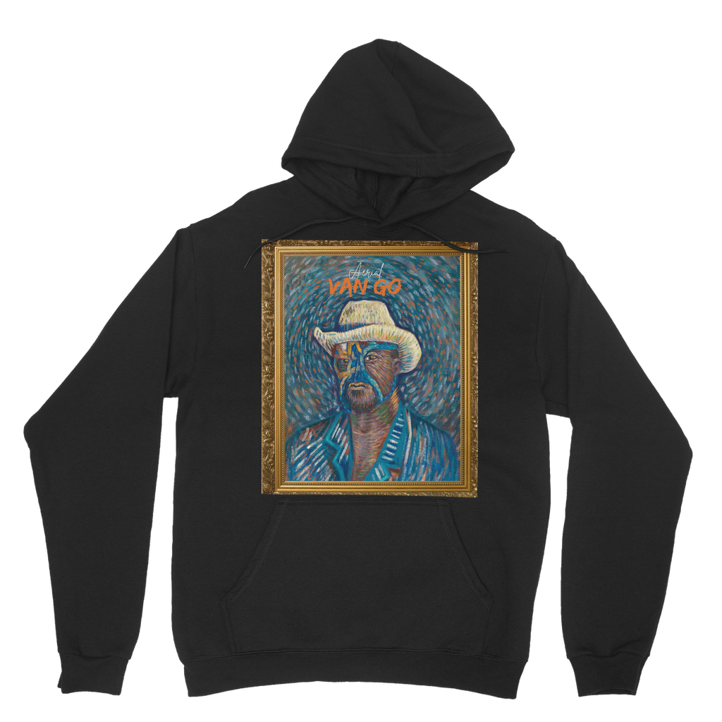 "Self Portrait" - Aerial Van Go (USA) Pullover Hoodie