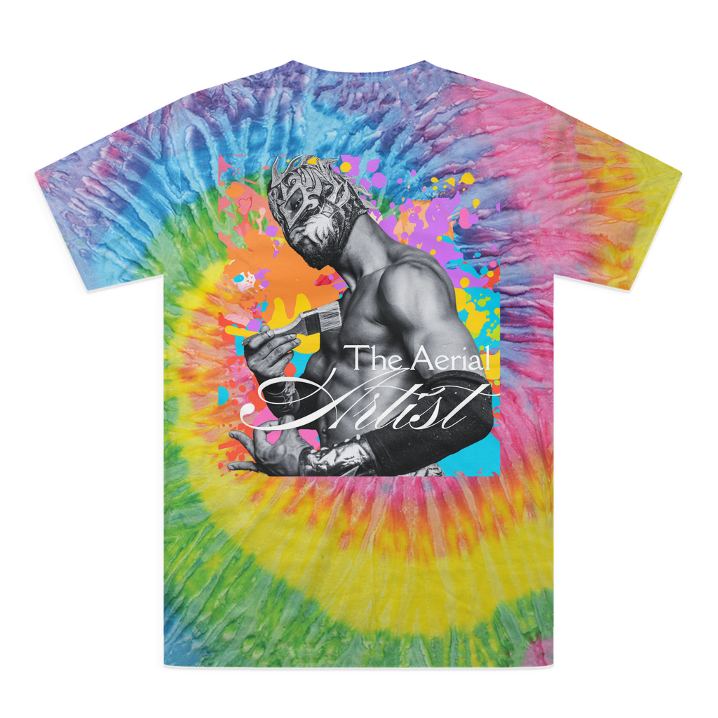 "THE Artist" - Aerial Van Go Tie-Dye T-Shirt