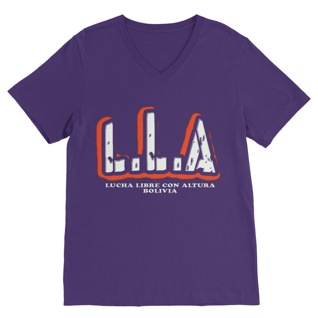 Con Altura (BOL) "LLA" V Neck Tee
