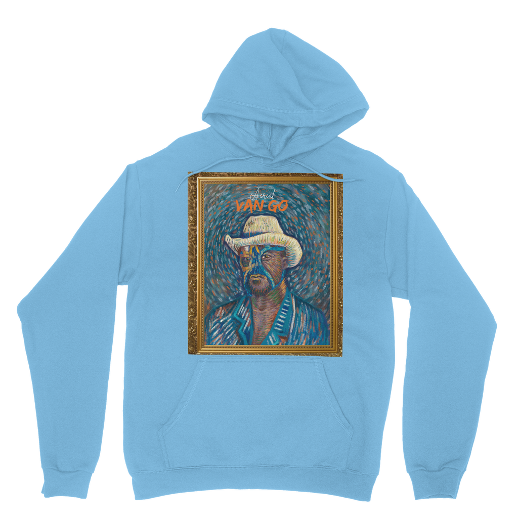 "Self Portrait" - Aerial Van Go (USA) Pullover Hoodie