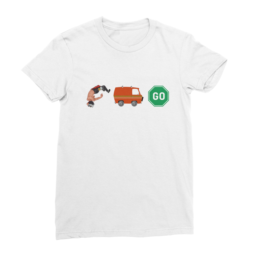 "You Can't Stop" Aerial Van Go - USA Women's Wear T-Shirt