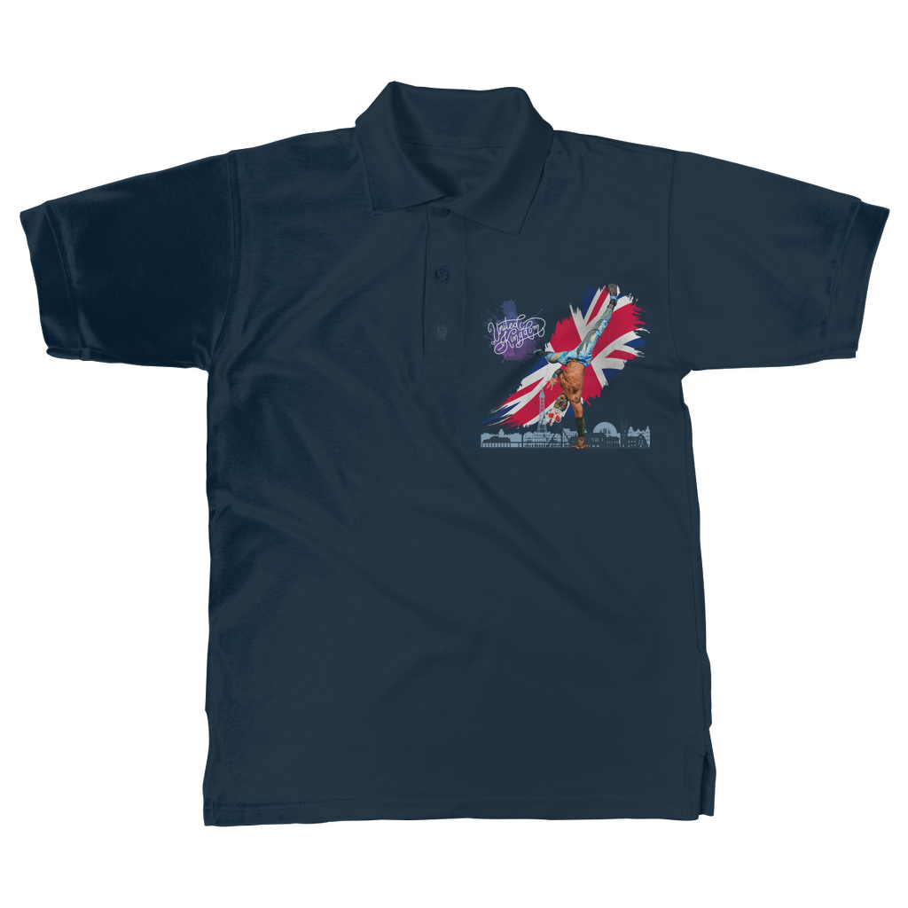 "Van Go to UK" - Aerial Van Go Unisex Adult Polo Shirt
