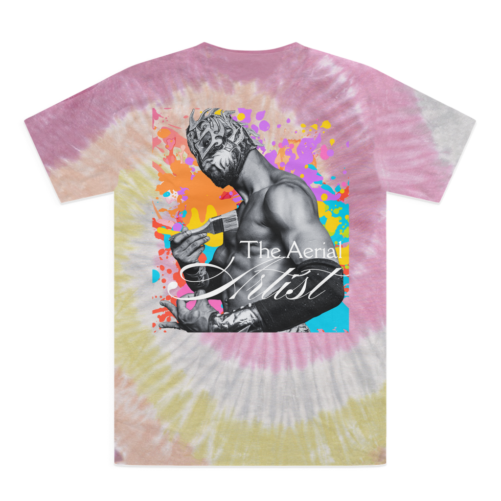 "THE Artist" - Aerial Van Go Tie-Dye T-Shirt