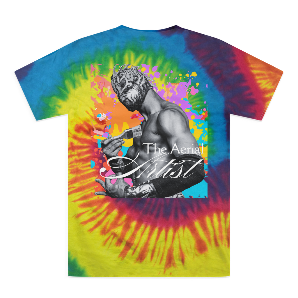 "THE Artist" - Aerial Van Go Tie-Dye T-Shirt