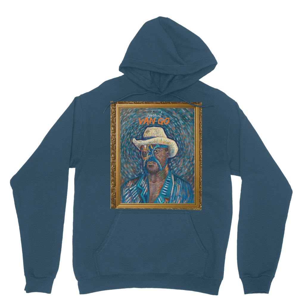 "Self Portrait" - Aerial Van Go (USA) Pullover Hoodie