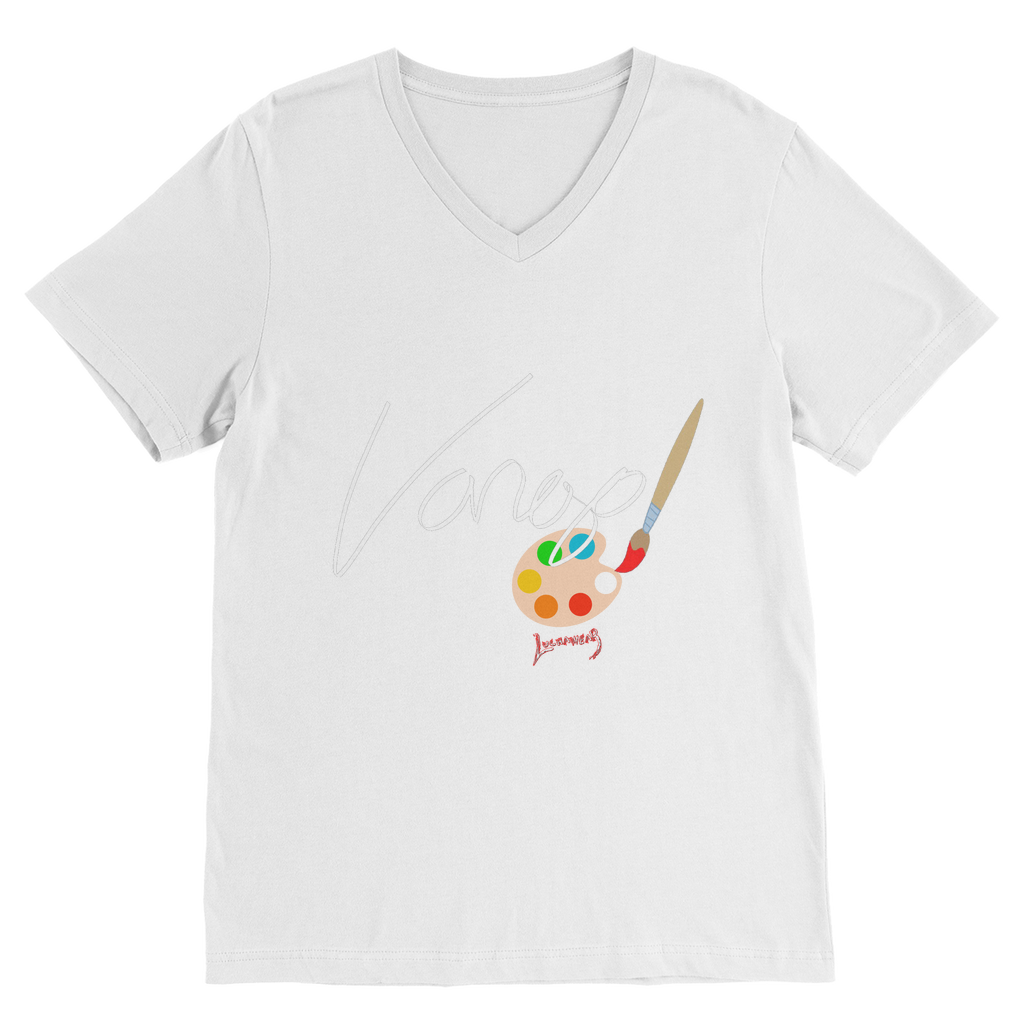 Aerial Van Go (USA) "Siggy" Unisex V Neck Tee
