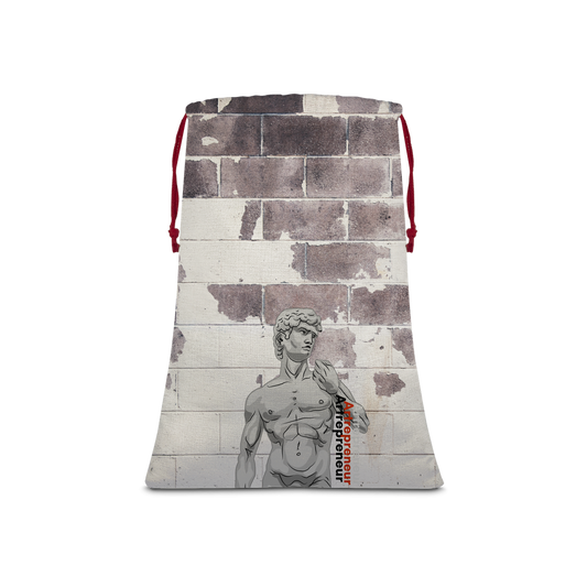 Aerial Van Go "Artrepreneur" (USA) Drawstring Bag