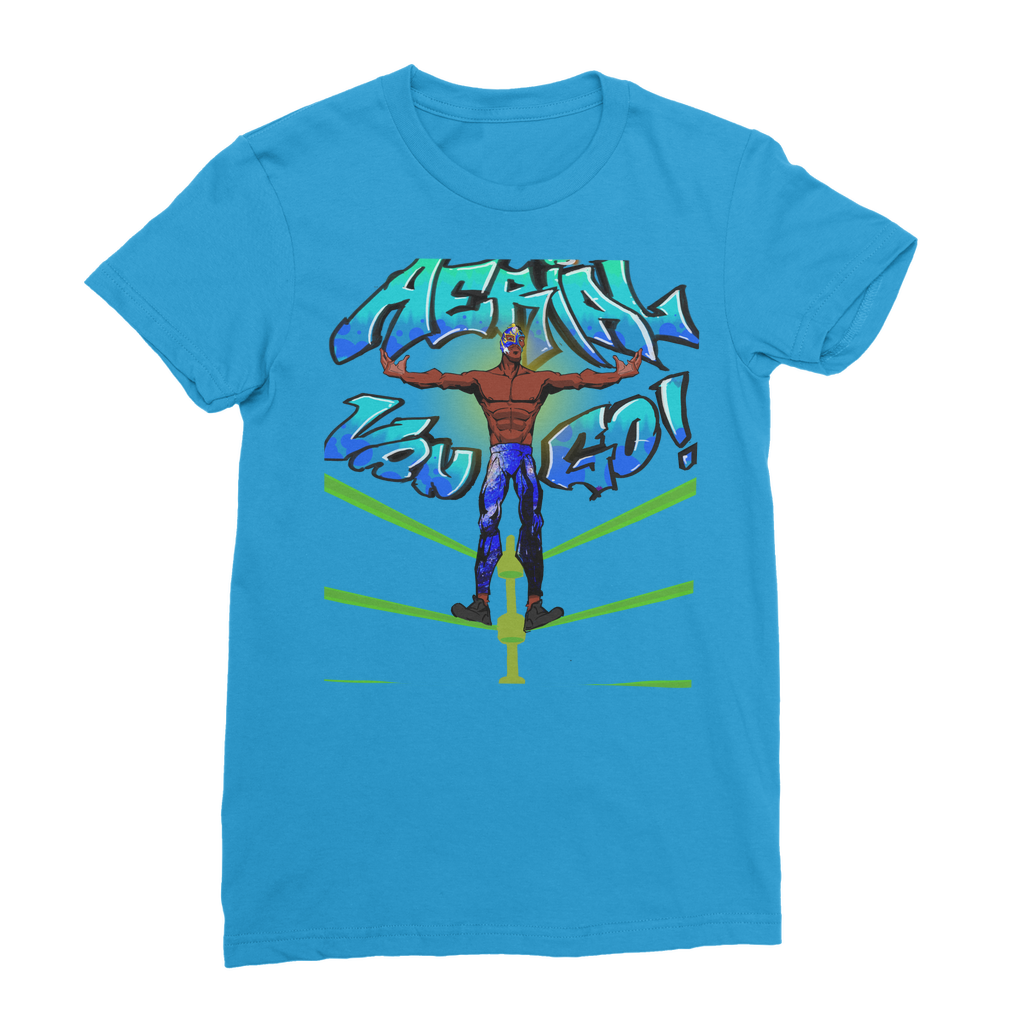 "Art Redeemer" - Aerial Van Go (USA) Women's Wear T-Shirt