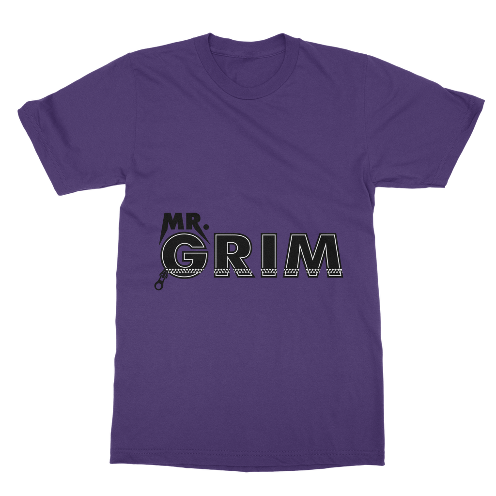 MR. Grim "Zipped Up" Tee Shirt Dress