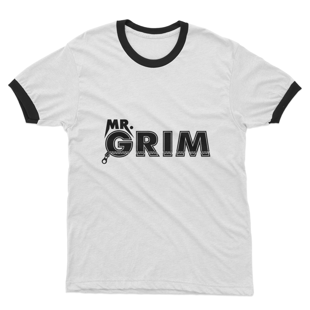 MR. Grim "Zipped Up" Ringer Tee