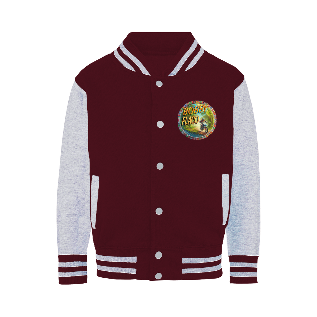 "Bike the World" Bobby Flaco - USaA Varsity Jacket