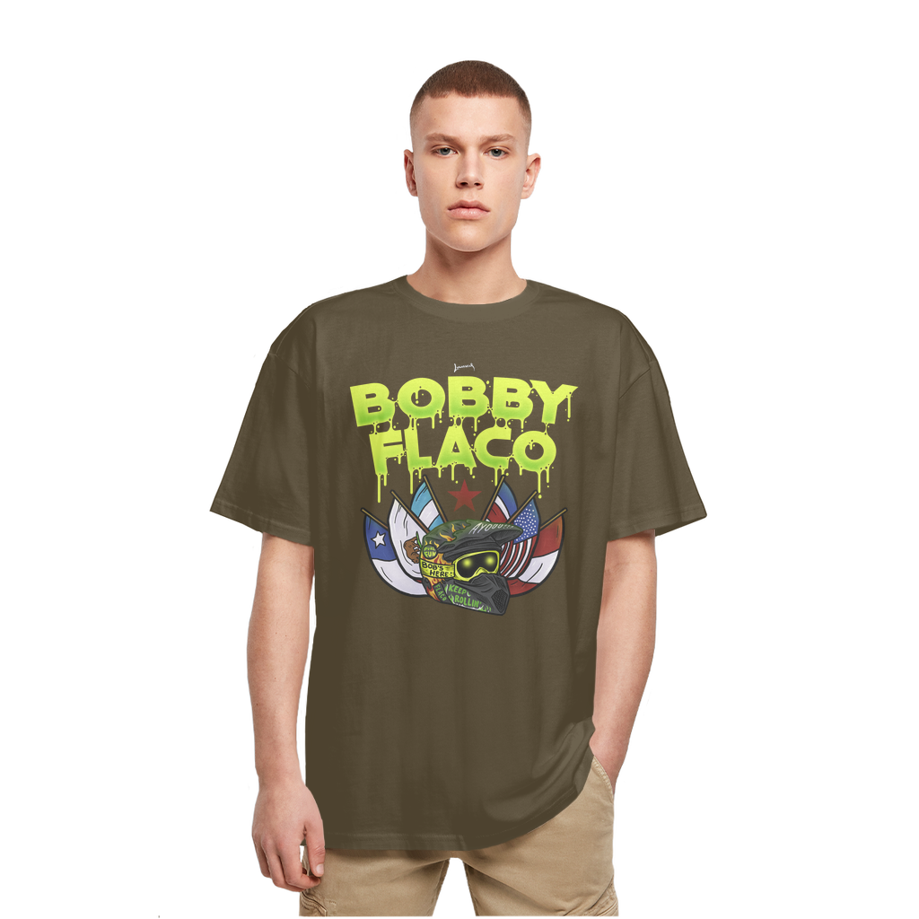 Bobby Flaco (USA) "World Tour" Heavy Oversized T-Shirt