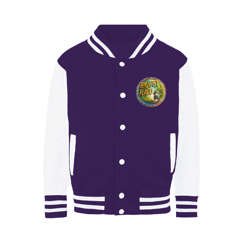"Bike the World" Bobby Flaco - USaA Varsity Jacket
