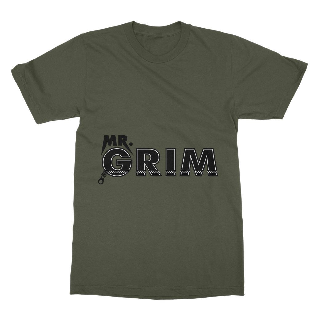 MR. Grim "Zipped Up" Tee Shirt Dress