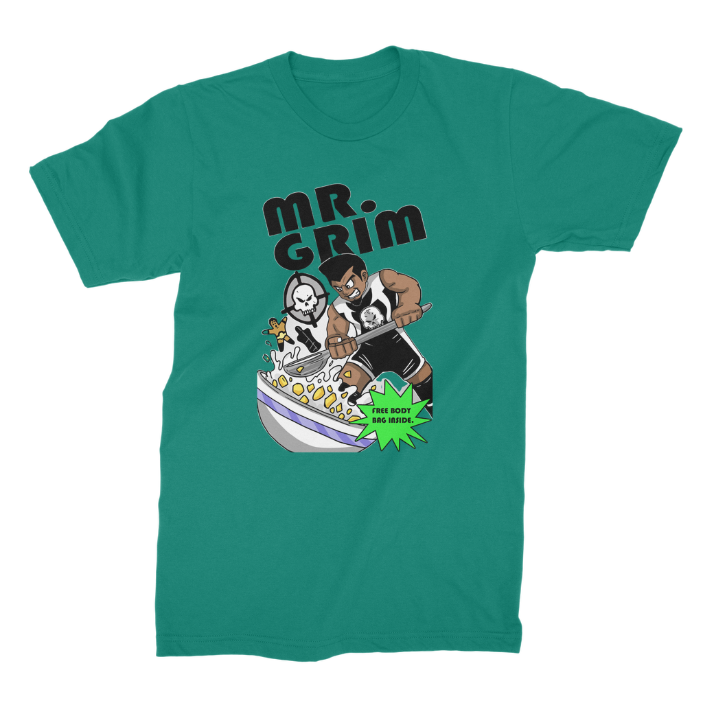 MR. Grim "Special Cereal" (USA) Premium Jersey Adult T-Shirt