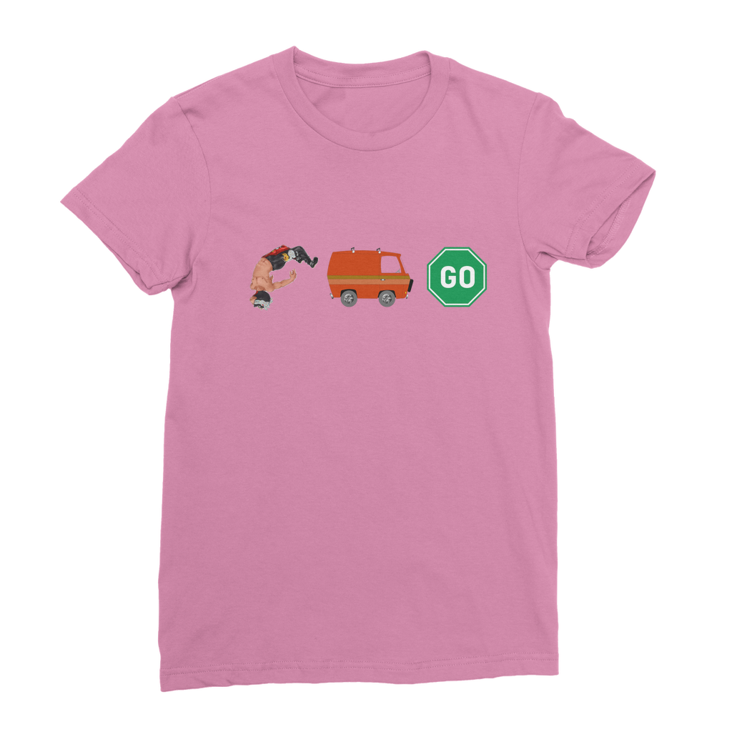 "You Can't Stop" Aerial Van Go - USA Women's Wear T-Shirt