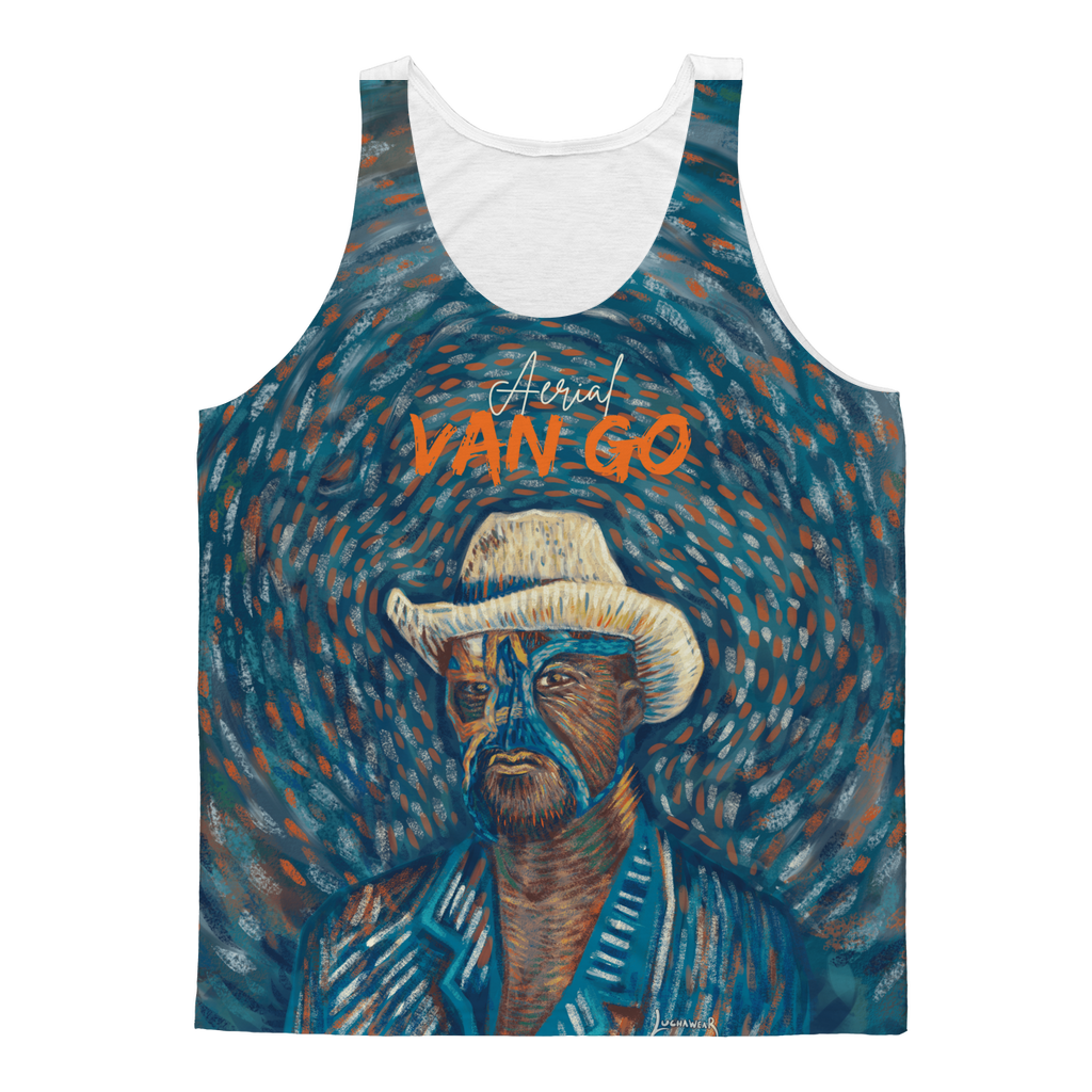 "Self Portrait" - Aerial Van Go (USA) Unisex Tank Top