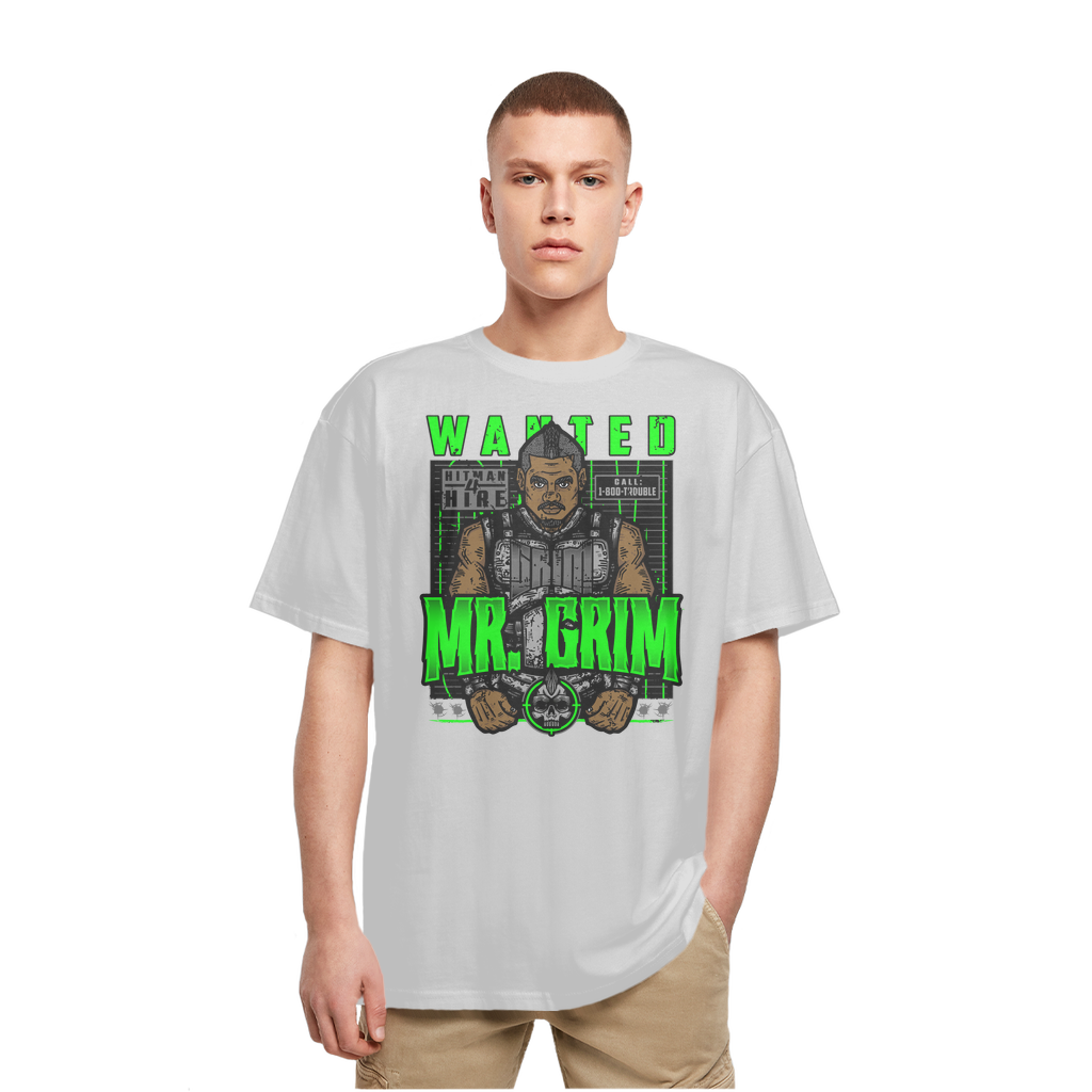 MR. Grim "Wanted" Heavy Oversized T-Shirt