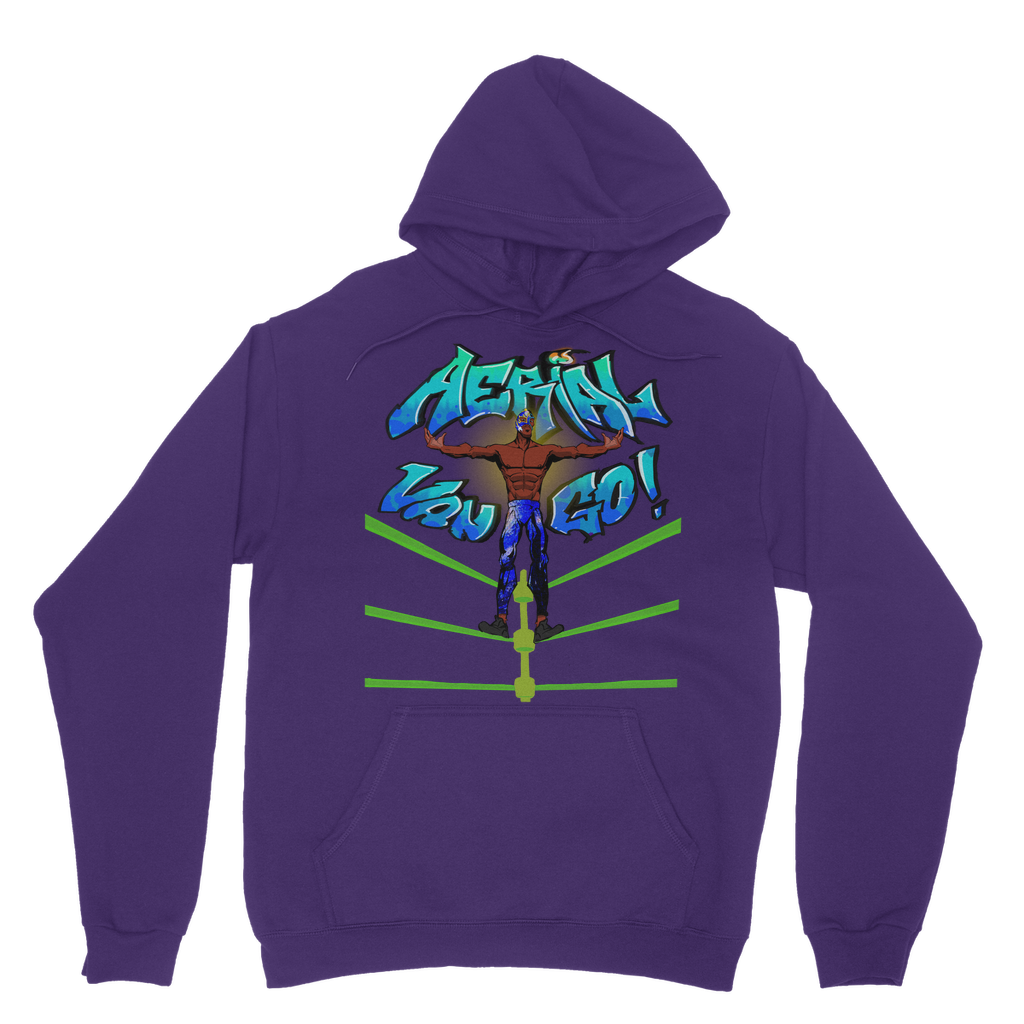 "Art Redeemer" - Aerial Van Go (USA) Pullover Hoodie