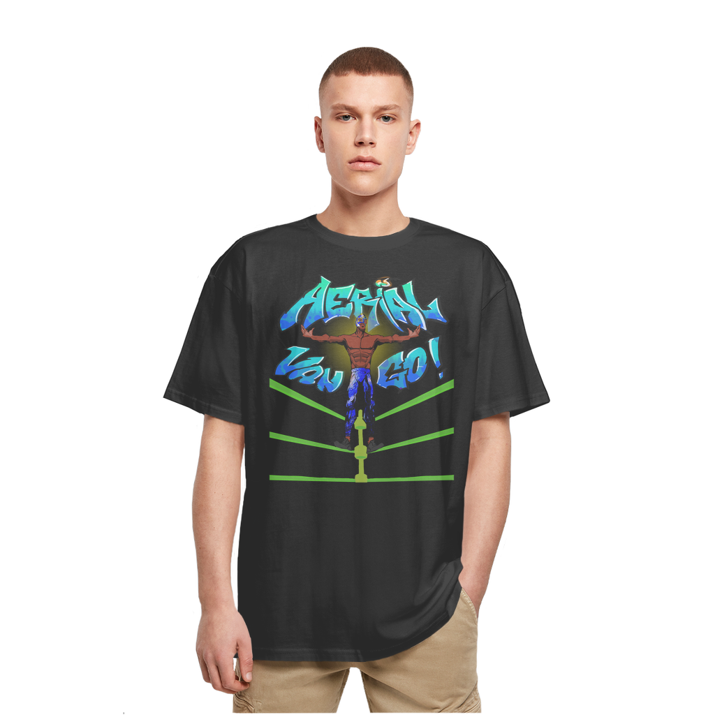 "Art Redeemer" - Aerial Van Go (USA) Heavy Oversized T-Shirt