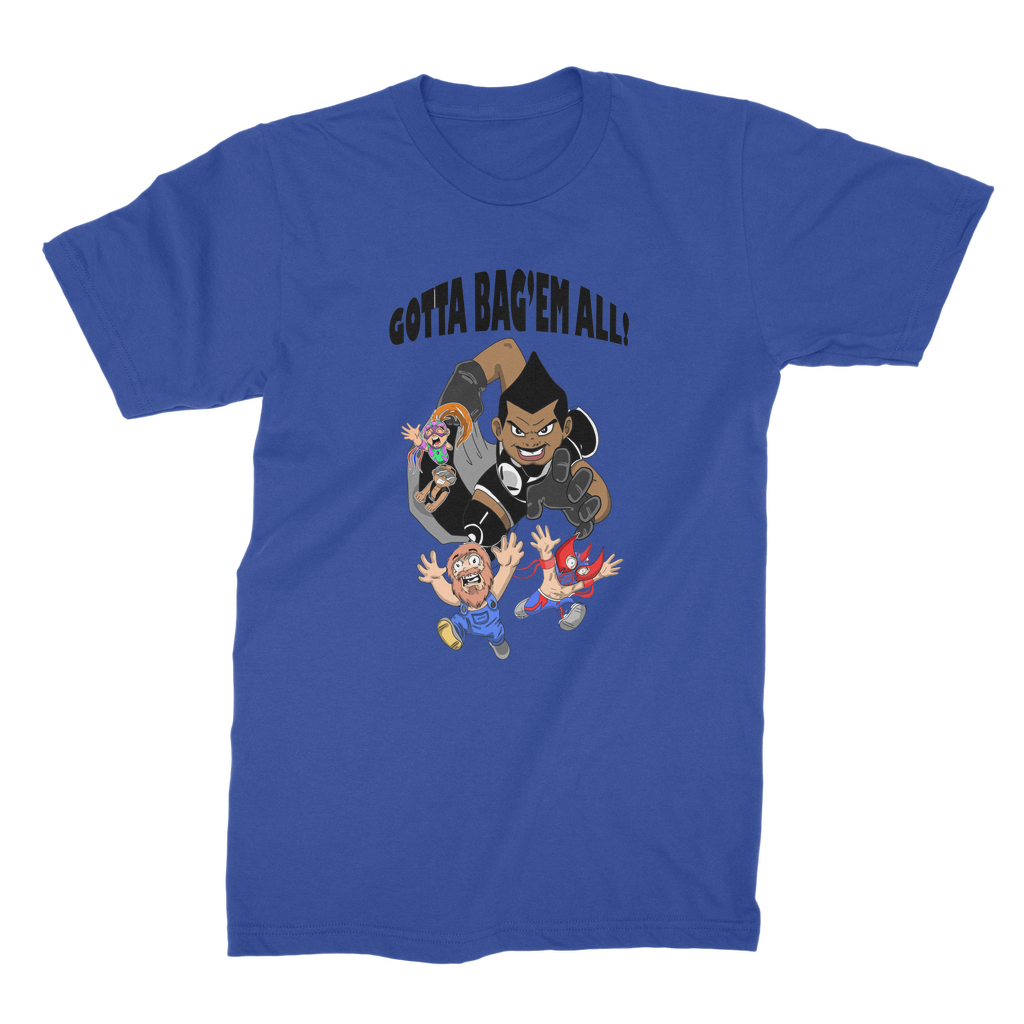 MR. Grim "Gotta Bag Em All" Premium Jersey Adult T-Shirt