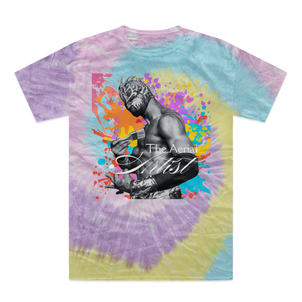 "THE Artist" - Aerial Van Go Tie-Dye T-Shirt